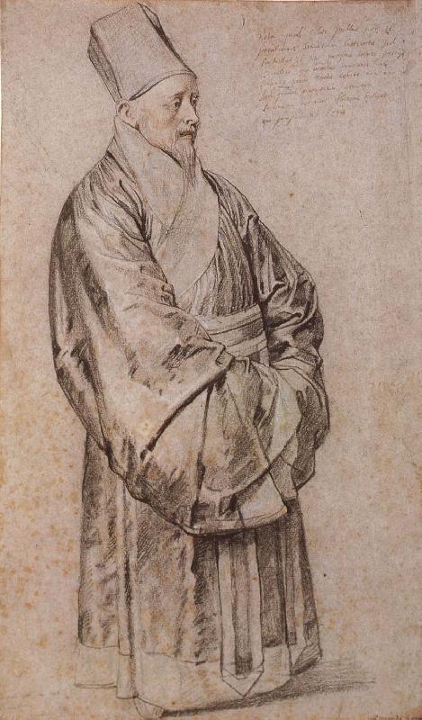 Peter Paul Rubens Nikelasi wearing the Chinese raiment